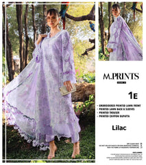 Maria.B Lawn Chikankari Ensemble | MP-1AB