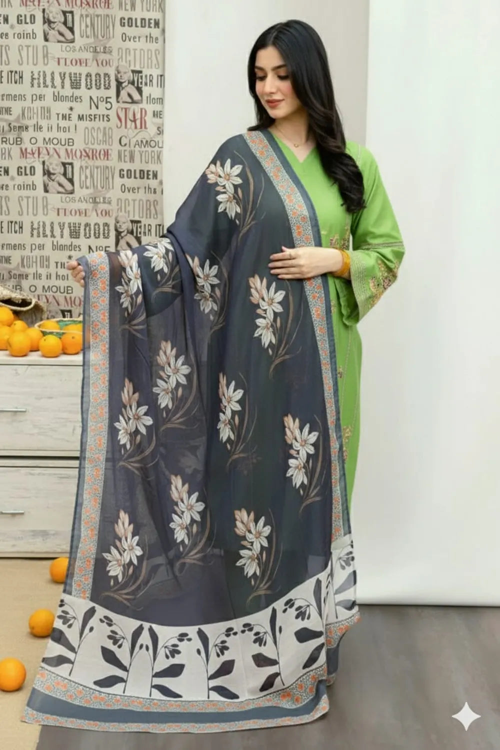 URGE Summer Chikankari Lawn Set
