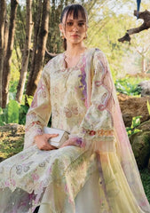 Maria.B Lawn Chikankari Ensemble | MP-1AB