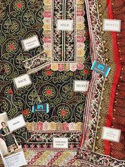 ANEELIES 2026 Lawn 3-Piece Ensemble | Heavy Spangle Work Edition